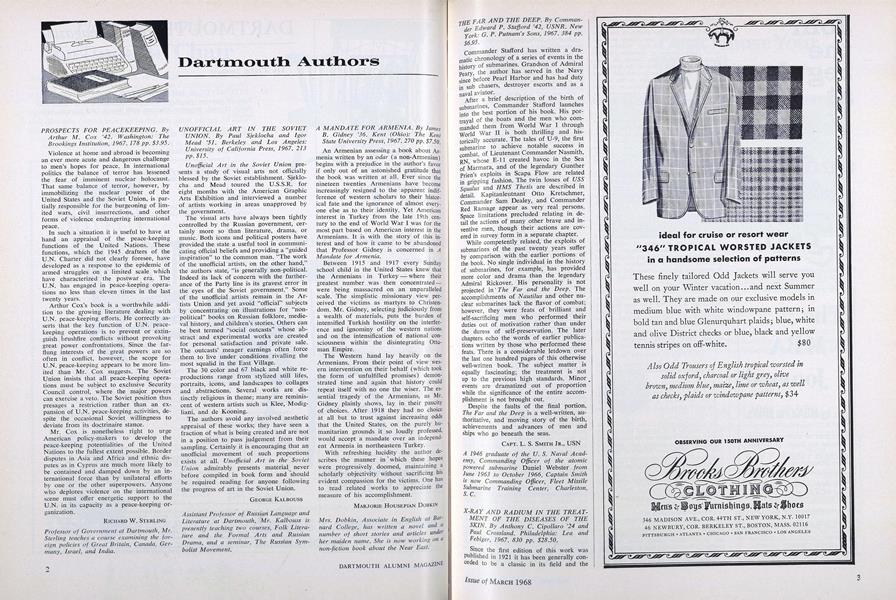 The Far And The Deep Dartmouth Alumni Magazine March 1968