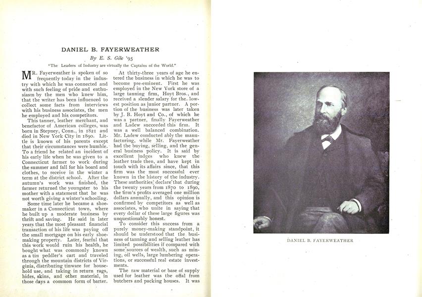 DANIEL B. FAYERWEATHER