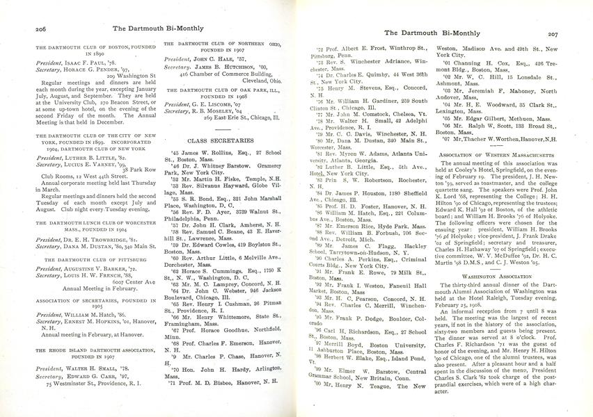CLASS OF 1851