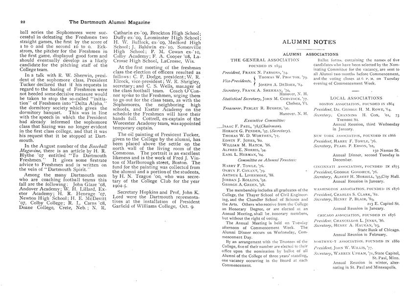 LOCAL ASSOCIATIONS