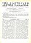 Dartmouth Alumni Magazine December 1908 Cover