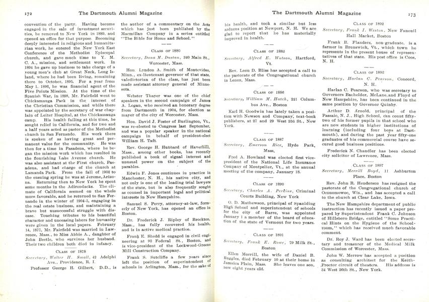 CLASS OF 1880