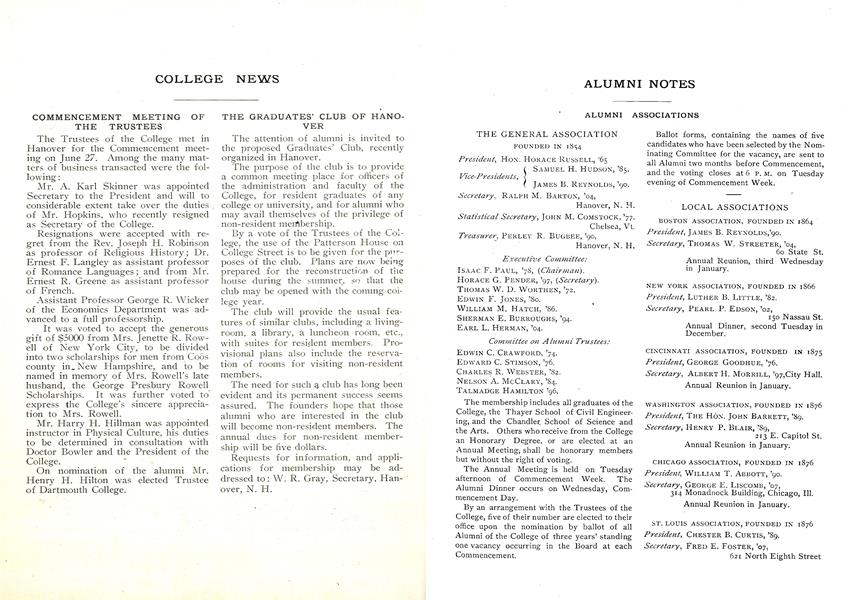 THE GENERAL ASSOCIATION