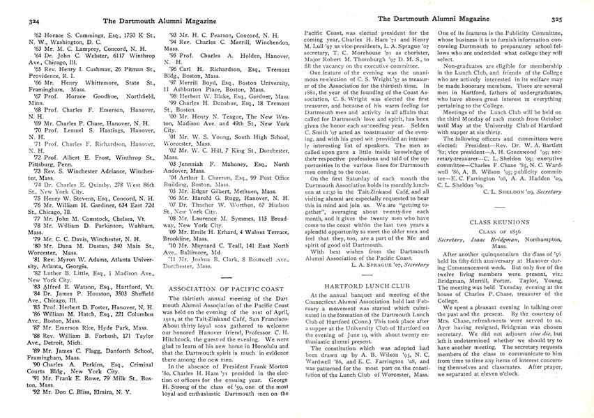 CLASS OF 1881