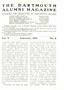 Dartmouth Alumni Magazine February 1913 Cover