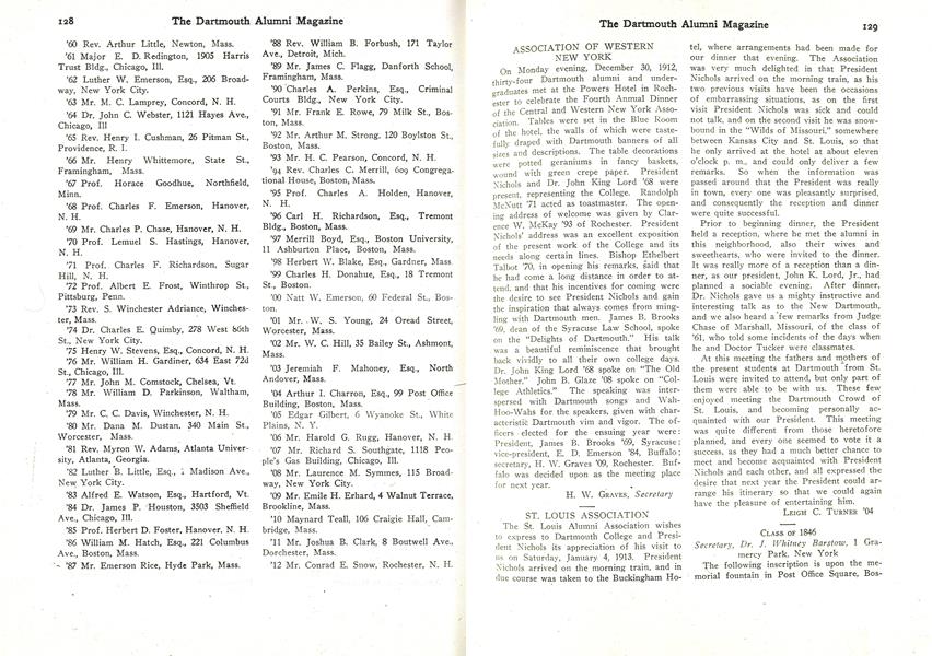 CLASS OF 1846