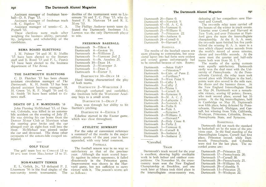 BEMA BOARD ELECTIONS