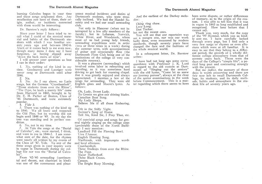 THE HISTORY OF DARTMOUTH COLLEGE