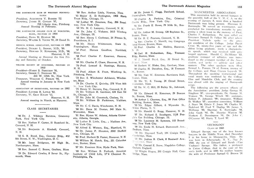 CLASS OF 1860
