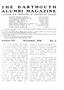 Dartmouth Alumni Magazine December 1914 Cover
