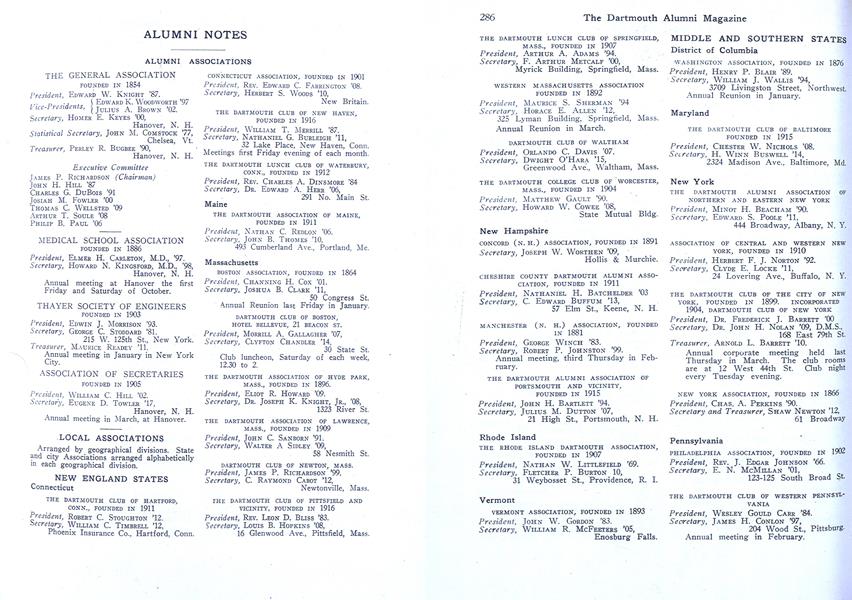 THE GENERAL ASSOCIATION