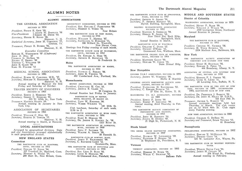 THE GENERAL ASSOCIATION