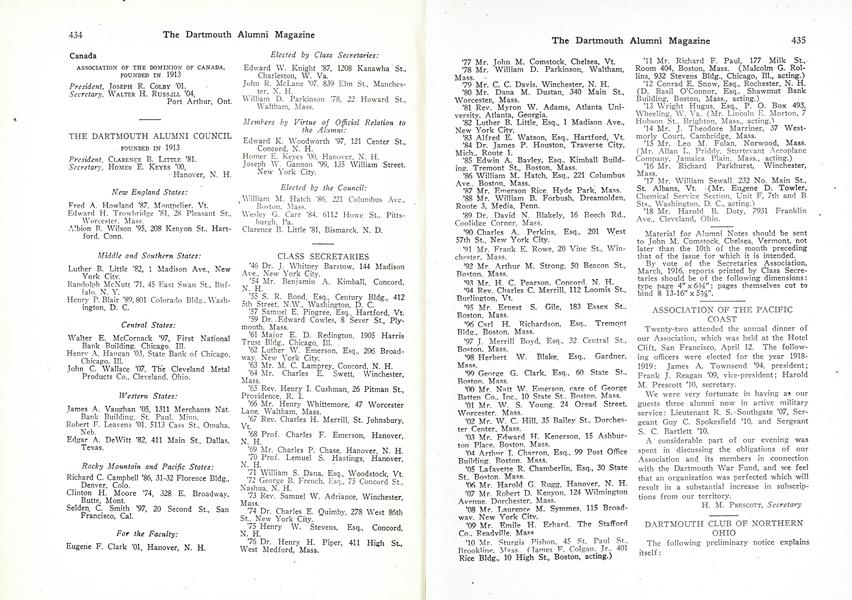 CLASS OF 1868