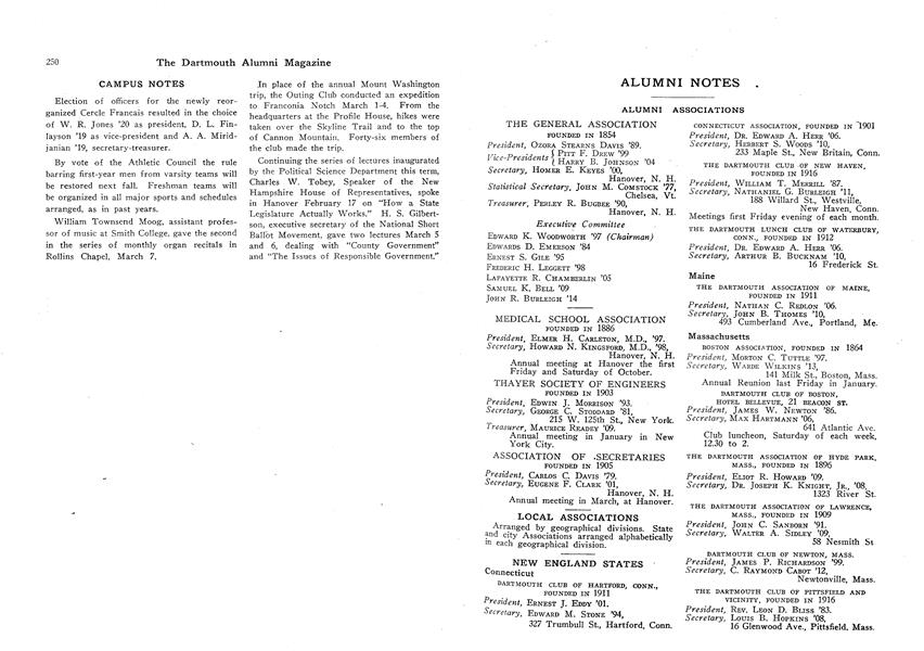THAYER SOCIETY OF ENGINEERS