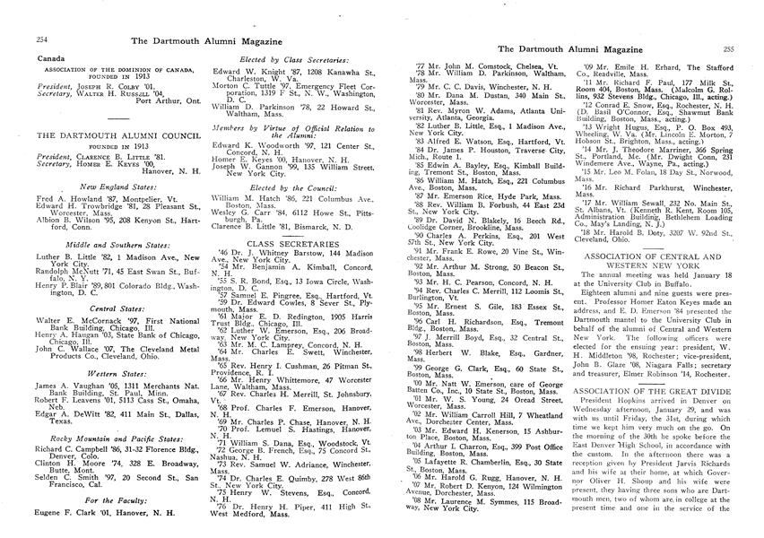 ASSOCIATION OF CENTRAL AND WESTERN NEW YORK