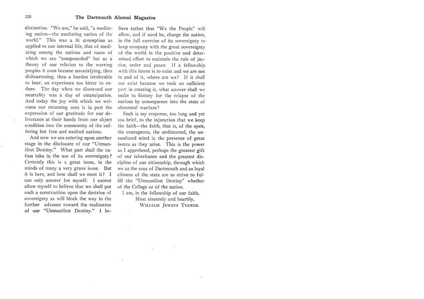 WILLIAM HOOD '67 Chief Engineer of the Southern Pacific Railroad Lines