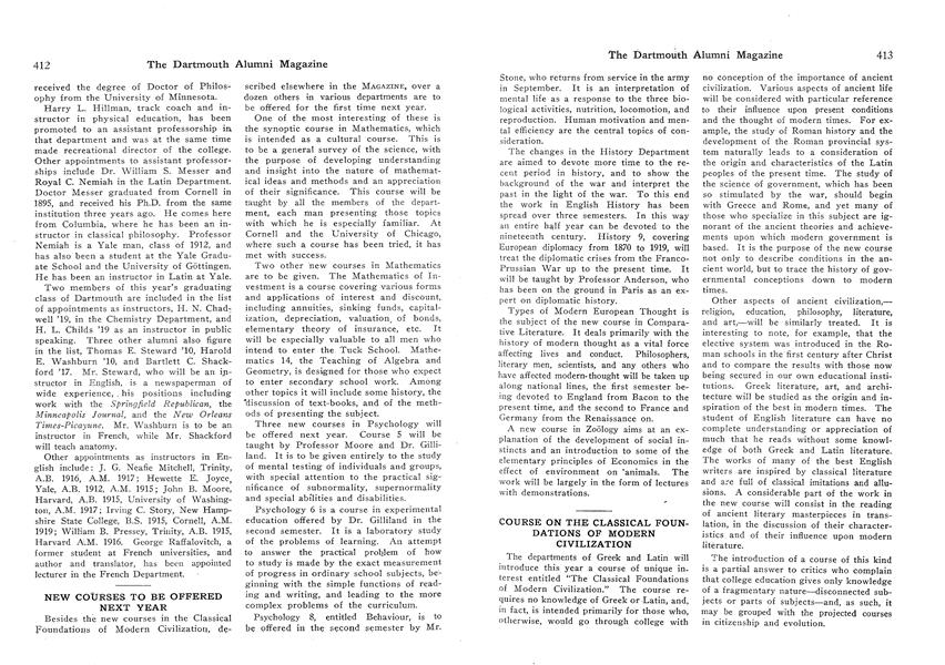 CHANGE IN LATIN REQUIREMENTS
