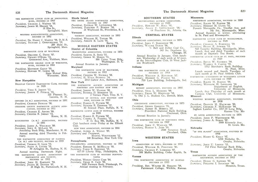 ASSOCIATION OF THE PACIFIC COAST