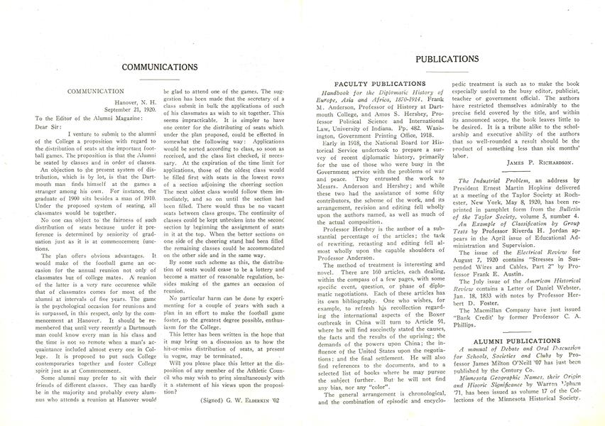 FACULTY PUBLICATIONS