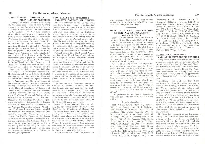 VALUABLE OLD DOCUMENT PRESENTED TO COLLEGE