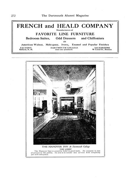 DARTMOUTH HALL BY MOONLIGHT