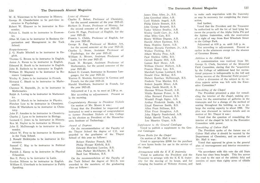 PRESIDENT HOPKINS FINDS EDISON TEST FAILS
