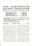 Dartmouth Alumni Magazine November 1921 Cover