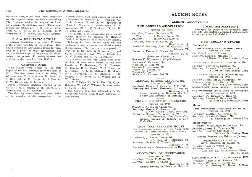 LOCAL ASSOCIATIONS