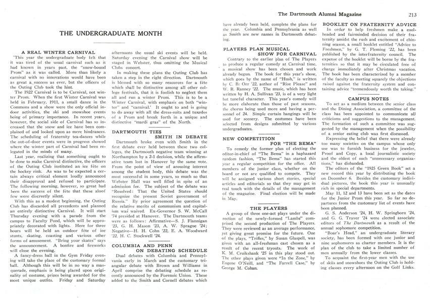BOOKLET ON FRATERNITY ADVICE