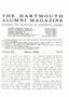 Dartmouth Alumni Magazine March 1922 Cover