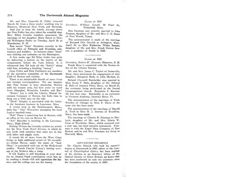 DR. JOSIAH WHITNEY BARSTOW '46