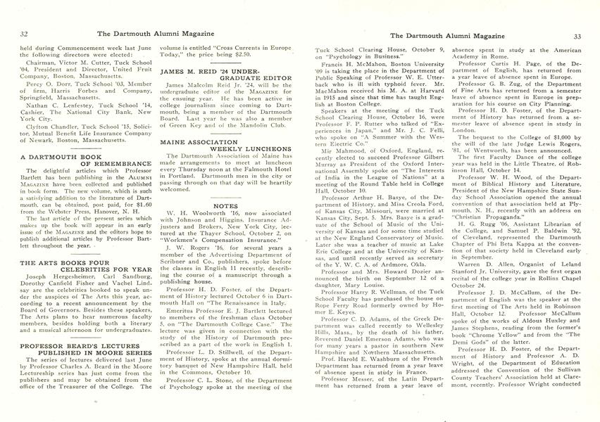 A DARTMOUTH BOOK OF REMEMBRANCE