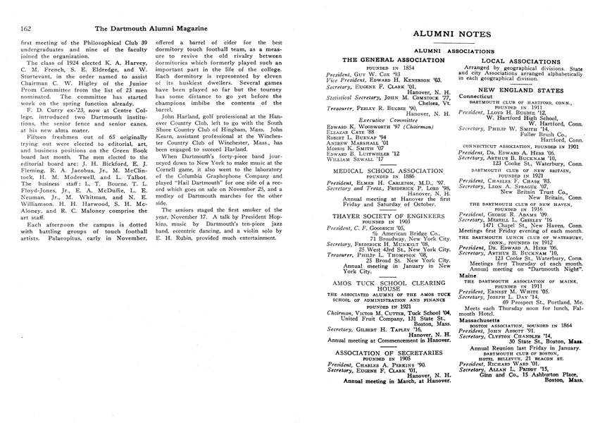 THAYER SOCIETY OF ENGINEERS