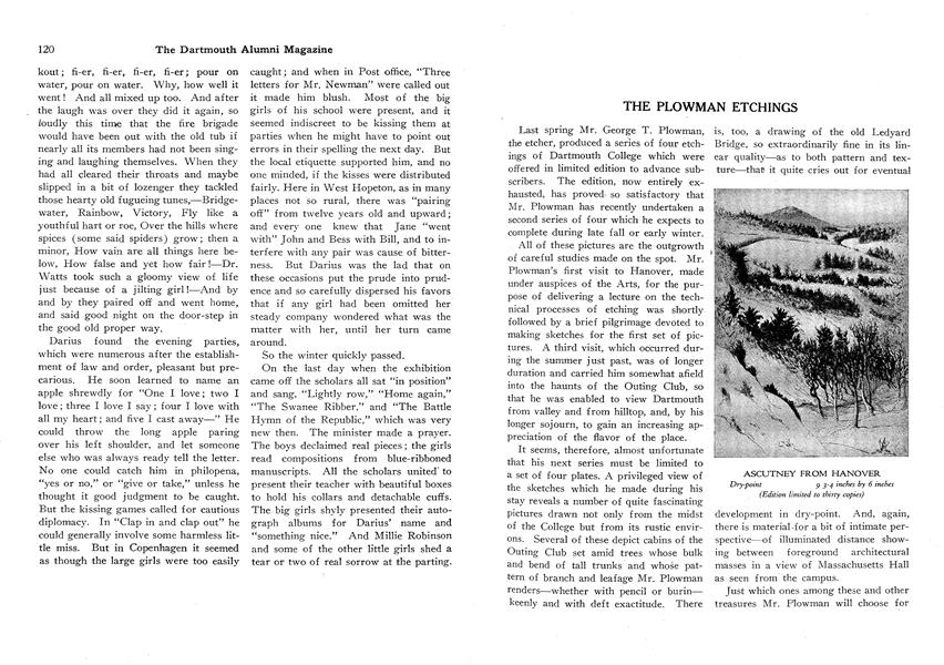 THE PLOWMAN ETCHINGS