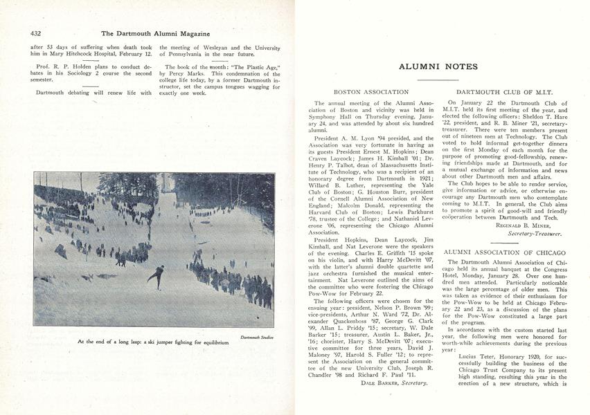 ALUMNI ASSOCIATION OF CHICAGO