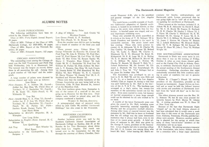 THE SOUTHEASTERN ASSOCIATION