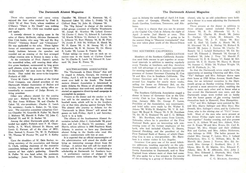 THE SOUTHERN CALIFORNIA ASSOCIATION