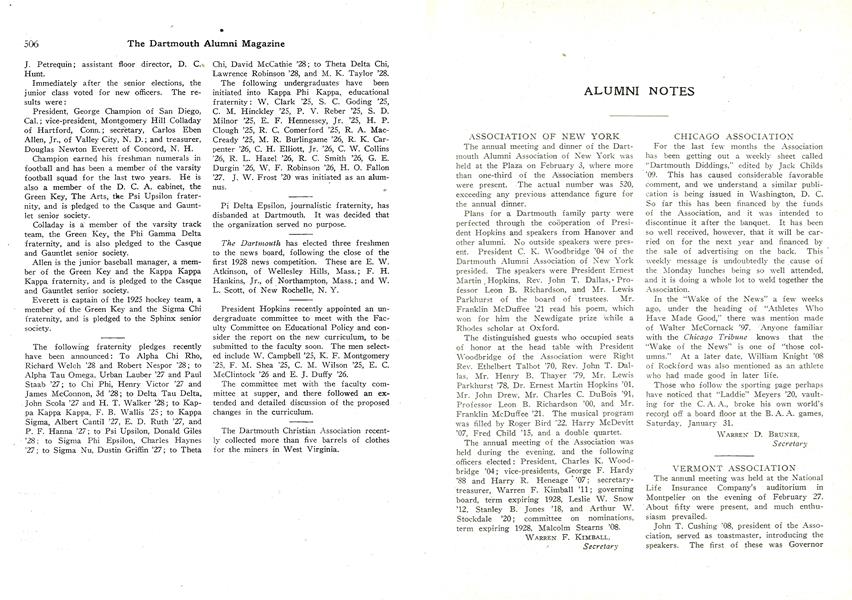 ASSOCIATION OF NEW YORK