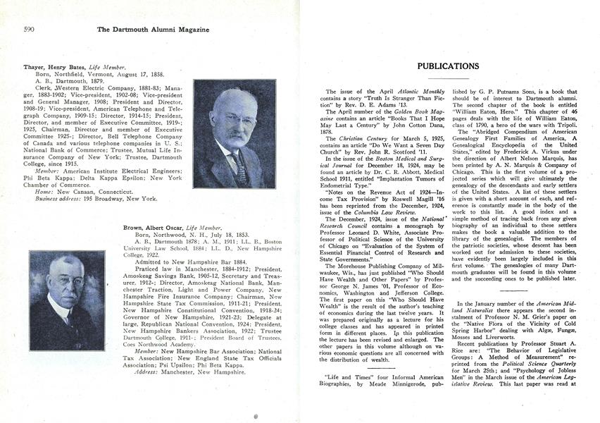 PUBLICATIONS