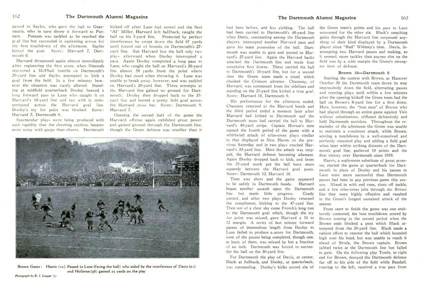 Brown 10—Dartmouth 0