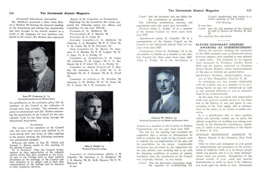 ELEVEN HONORARY DEGREES AWARDED AT COMMENCEMENT