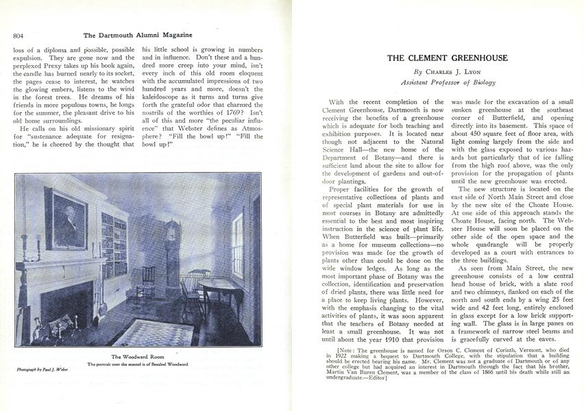 THE CLEMENT GREENHOUSE