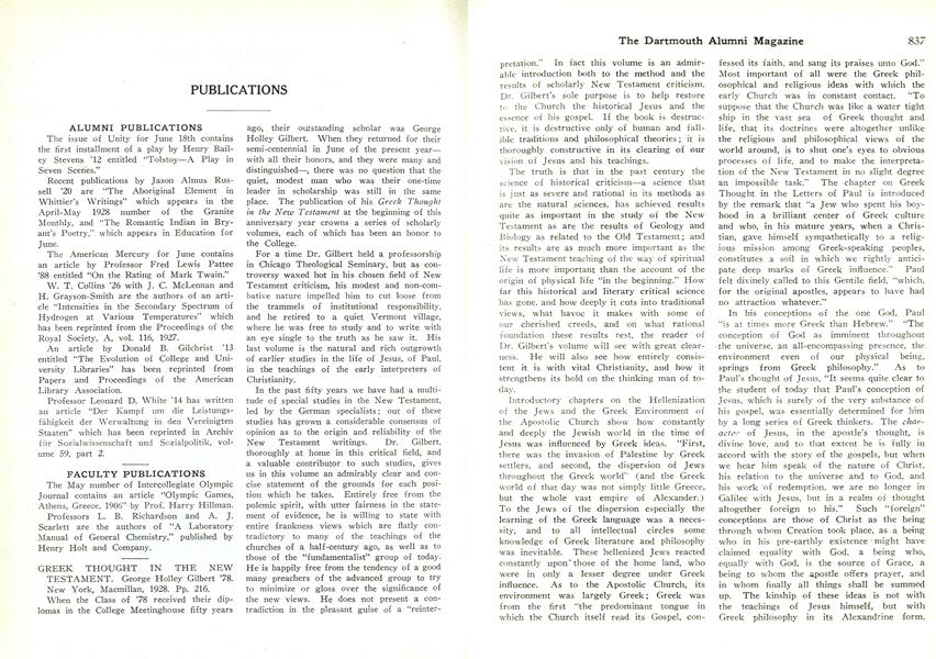 FACULTY PUBLICATIONS