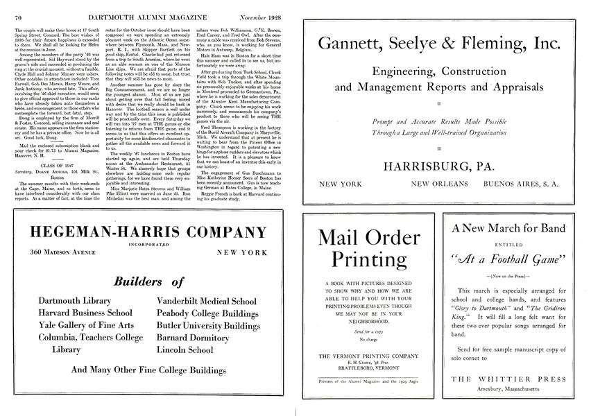 CLASS OF 1927