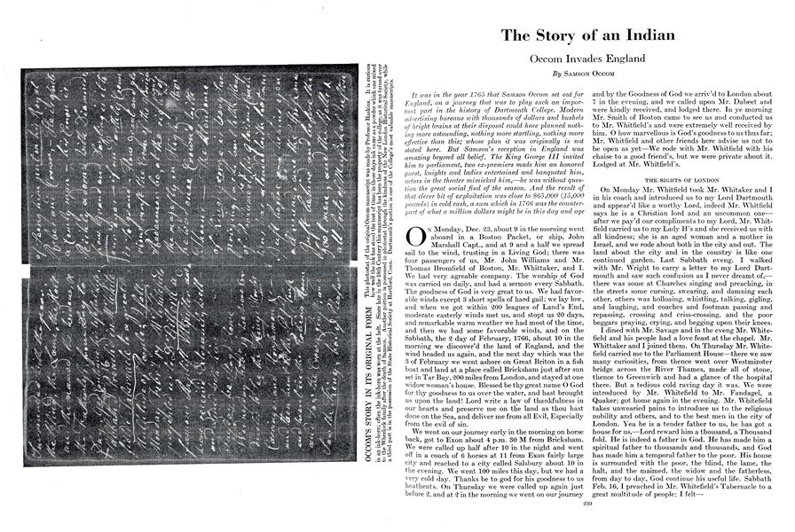 The Story of an Indian