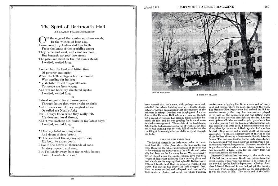 The Spirit of Dartmouth Hall