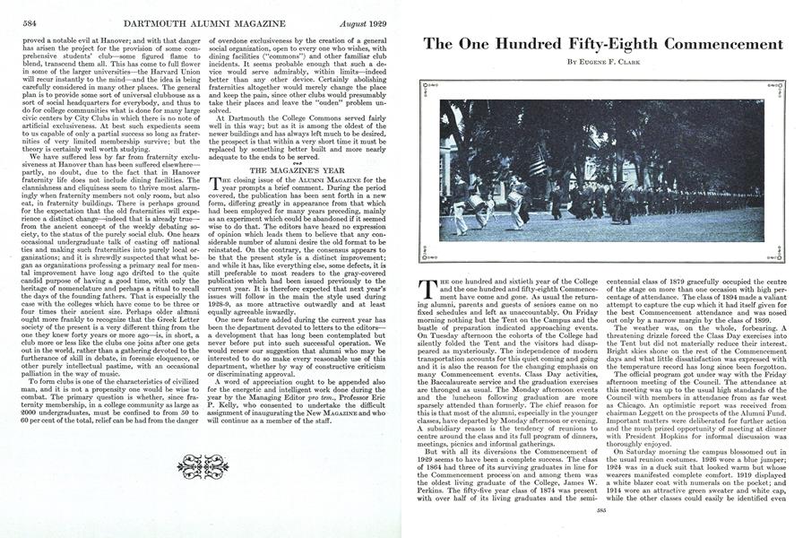 The One Hundred Fifty-Eighth Commencement