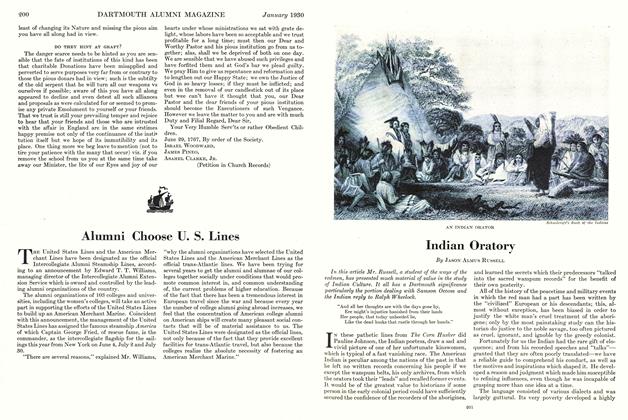 Indian Oratory