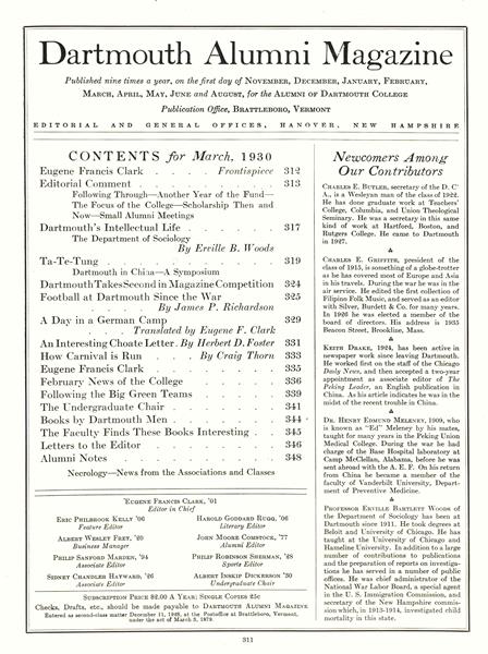 Newcomers Among Our Contributors