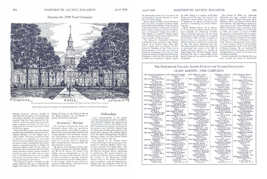 The Dartmouth College Alumni Fund on The Tucker Foundation